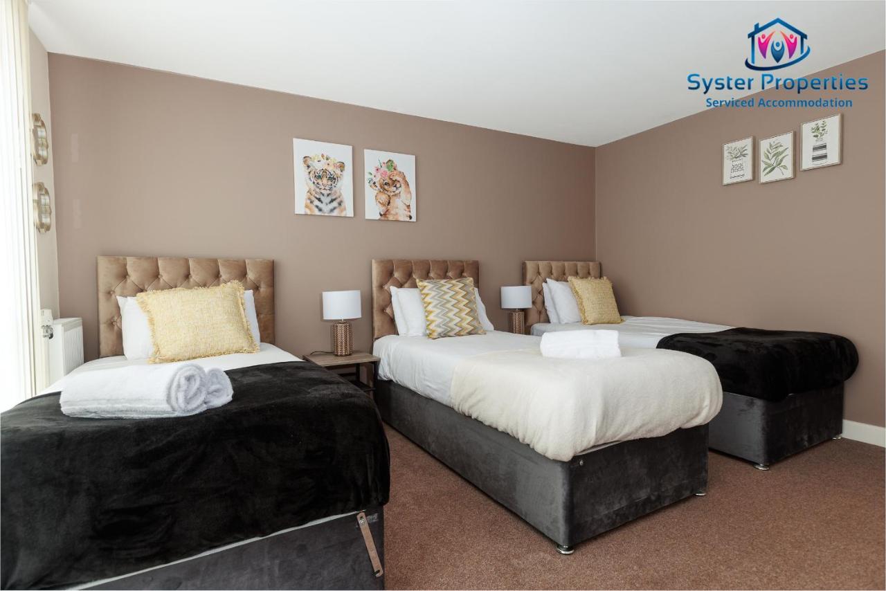 Syster Properties Serviced Accommodation Leicester 5 Bedroom House Glen View Exterior foto