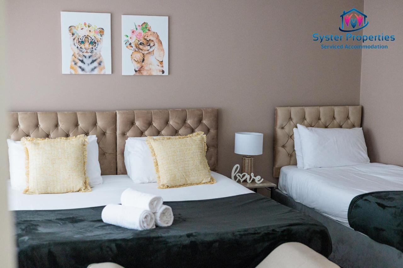 Syster Properties Serviced Accommodation Leicester 5 Bedroom House Glen View Exterior foto